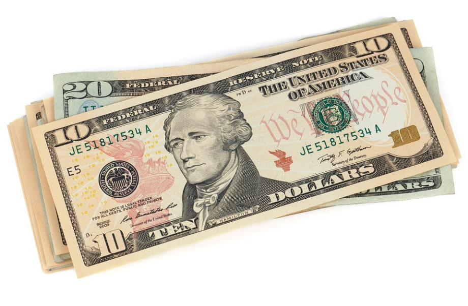 dollar bills